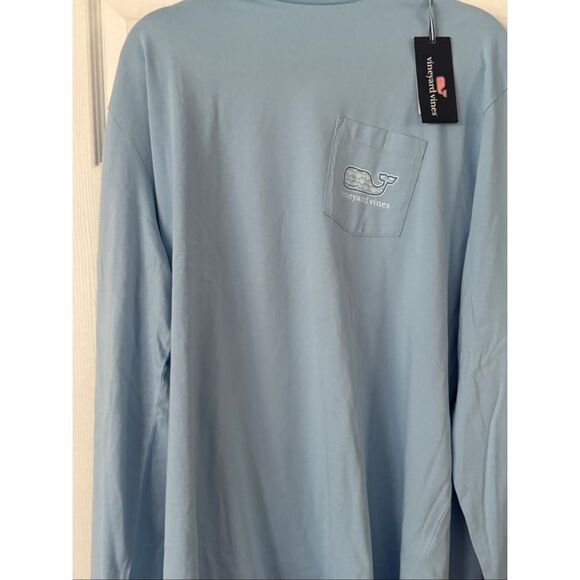 Vineyard Vines Happy Hanukkah Long Sleeve Tee - Picture 1 of 4